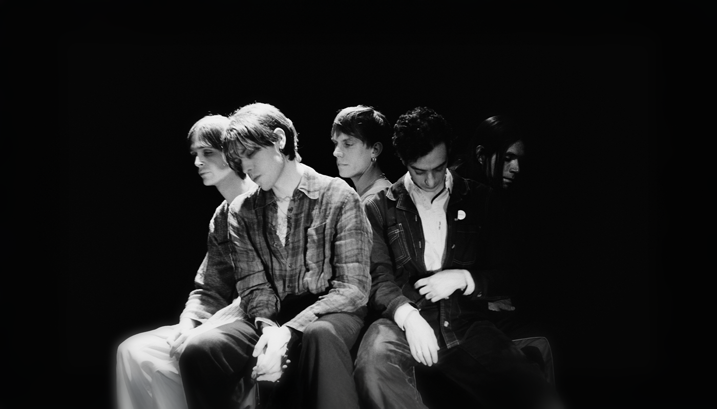 Iceage, portrait de groupe en noir et blanc — artiste du Pitchfork Music Festival Paris 2026